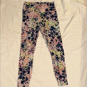 Fabletics Multicolor Floral Leggings